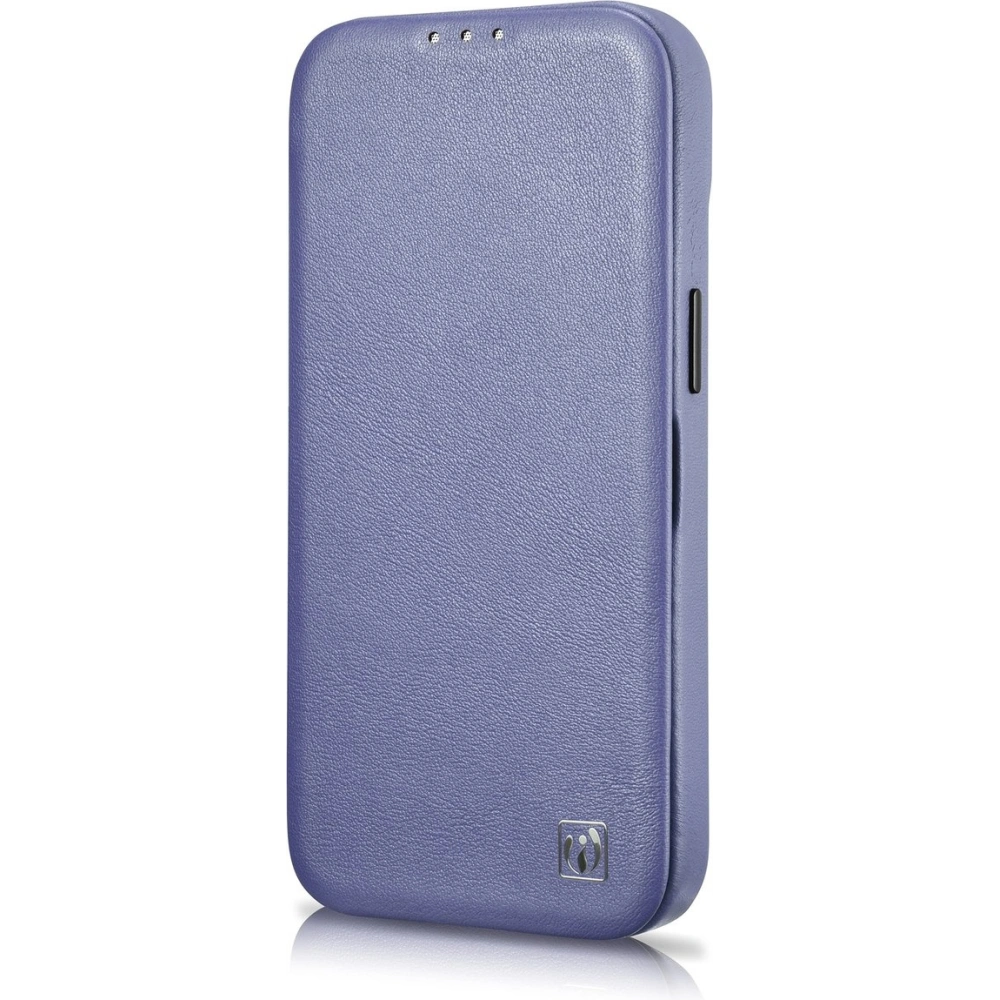 Wholesale iCarer CE Premium Leather Folio MagSafe Apple iPhone 14 Pro Max light purple - ICR419 - {ean13} - Hurt