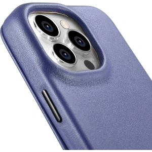 Wholesale iCarer CE Premium Leather Folio MagSafe Apple iPhone 14 Pro Max light purple - ICR419 - {ean13} - Hurt