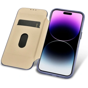 Wholesale iCarer CE Premium Leather Folio MagSafe Apple iPhone 14 Pro Max light purple - ICR419 - {ean13} - Hurt