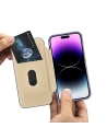 Wholesale iCarer CE Premium Leather Folio MagSafe Apple iPhone 14 Pro Max light purple - ICR419 - {ean13} - Hurt