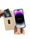 Hurtownia GSM - Etui iCarer CE Prémium Bőr Folio MagSafe Apple iPhone 14 Pro Max kék - ICR420 - {ean13} - Hurt