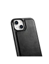 Hurtownia GSM - Etui iCarer Leather Oil Wax MagSafe Apple iPhone 14 czarny - ICR421 - {ean13} - Hurt
