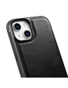 Hurtownia GSM - Case iCarer Lederölwachs MagSafe Apple iPhone 14 schwarz - ICR421 - {ean13} - Hurt