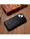 Hurtownia GSM - Etui iCarer Leather Oil Wax MagSafe Apple iPhone 14 czarny - ICR421 - {ean13} - Hurt