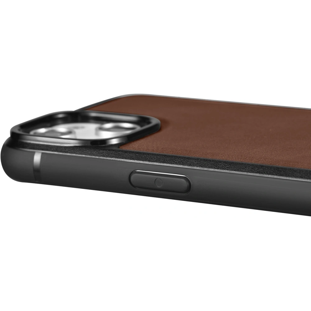 Hurtownia GSM - Etui iCarer bőr olaj viasz MagSafe Apple iPhone 14 barna - ICR422 - {ean13} - Hurt