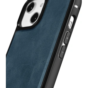 Wholesale iCarer Leather Oil Wax MagSafe Apple iPhone 14 blue - ICR423 - {ean13} - Hurt