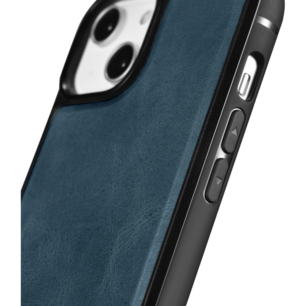 Hurtownia GSM - Etui iCarer bőr olaj viasz MagSafe Apple iPhone 14 kék - ICR423 - {ean13} - Hurt