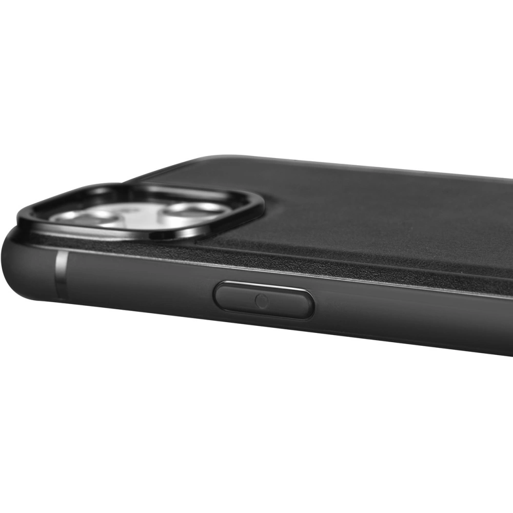 Hurtownia GSM - Case iCarer Leder Öl Wachs MagSafe Apple iPhone 14 Plus / 15 Plus schwarz - ICR429 - {ean13} - Hurt