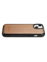 Wholesale iCarer Leather Oil Wax MagSafe Apple iPhone 14 Plus / 15 Plus light brown - ICR432 - {ean13} - Hurt