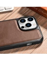Wholesale iCarer Leather Oil Wax MagSafe Apple iPhone 14 Pro Max brown - ICR434 - {ean13} - Hurt