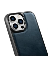 Hurtownia GSM - Etui iCarer bőr olaj viasz MagSafe Apple iPhone 14 Pro Max kék - ICR435 - {ean13} - Hurt