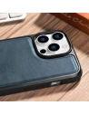 Wholesale iCarer Leather Oil Wax MagSafe Apple iPhone 14 Pro Max blue - ICR435 - {ean13} - Hurt