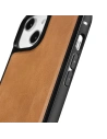 Hurtownia GSM - Case iCarer Leder Öl Wachs MagSafe Apple iPhone 14 Pro Max hellbraun - ICR436 - {ean13} - Hurt
