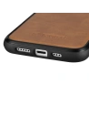 Hurtownia GSM - Etui iCarer Leather Oil Wax MagSafe Apple iPhone 14 Pro Max maro deschis - ICR436 - {ean13} - Hurt