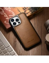 Hurtownia GSM - Etui iCarer Leather Oil Wax MagSafe Apple iPhone 14 Pro Max maro deschis - ICR436 - {ean13} - Hurt