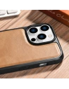 Hurtownia GSM - Case iCarer Leder Öl Wachs MagSafe Apple iPhone 14 Pro Max hellbraun - ICR436 - {ean13} - Hurt