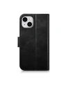 Hurtownia GSM - Etui iCarer Oil Wax Wallet Anti-RFID 2in1 Apple iPhone 14 czarny - ICR437 - {ean13} - Hurt