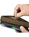 Wholesale iCarer Oil Wax Wallet Anti-RFID 2in1 Apple iPhone 14 brown - ICR438 - {ean13} - Hurt