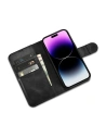 Hurtownia GSM - Etui iCarer Oil Wax Wallet Anti-RFID 2in1 Apple iPhone 14 Pro Max negru - ICR449 - {ean13} - Hurt