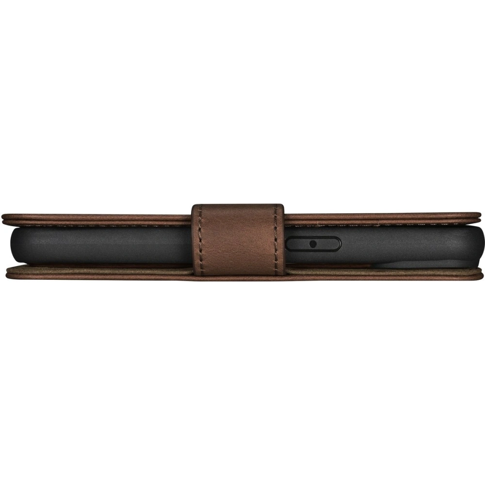 Hurtownia GSM - Etui iCarer Olajviasz Pénztárca Anti-RFID 2in1 Apple iPhone 14 Pro Max barna - ICR450 - {ean13} - Hurt