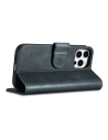 Wholesale iCarer Oil Wax Wallet Anti-RFID 2in1 Apple iPhone 14 Pro Max blue - ICR451 - {ean13} - Hurt