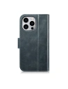 Wholesale iCarer Oil Wax Wallet Anti-RFID 2in1 Apple iPhone 14 Pro Max blue - ICR451 - {ean13} - Hurt