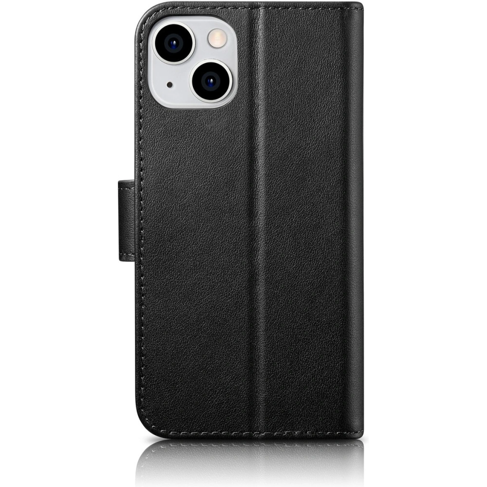 Hurtownia GSM - Etui iCarer Wallet Anti-RFID 2in1 Apple iPhone 14 negru - ICR453 - {ean13} - Hurt