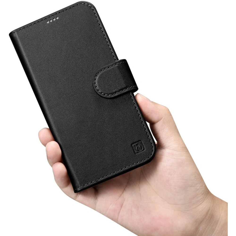 Hurtownia GSM - Etui iCarer Wallet Anti-RFID 2in1 Apple iPhone 14 negru - ICR453 - {ean13} - Hurt
