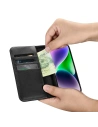 Hurtownia GSM - Etui iCarer Wallet Anti-RFID 2in1 Apple iPhone 14 negru - ICR453 - {ean13} - Hurt