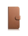 Etui iCarer Wallet Anti-RFID 2in1 Apple iPhone 14 marron
