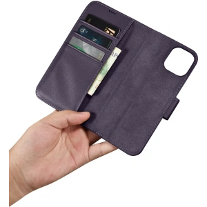 Wholesale iCarer Wallet Anti-RFID 2in1 Apple iPhone 14 dark purple - ICR456 - {ean13} - Hurt