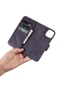 Wholesale iCarer Wallet Anti-RFID 2in1 Apple iPhone 14 dark purple - ICR456 - {ean13} - Hurt
