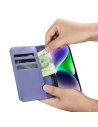 Hurtownia GSM - Etui iCarer Wallet Anti-RFID 2in1 Apple iPhone 14 violet deschis - ICR457 - {ean13} - Hurt