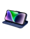 Hurtownia GSM - Etui iCarer Wallet Anti-RFID 2in1 Apple iPhone 14 niebieski - ICR458 - {ean13} - Hurt