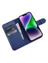 Hurtownia GSM - Etui iCarer Wallet Anti-RFID 2in1 Apple iPhone 14 niebieski - ICR458 - {ean13} - Hurt