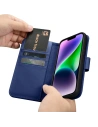 Hurtownia GSM - Etui iCarer Wallet Anti-RFID 2in1 Apple iPhone 14 albastru - ICR458 - {ean13} - Hurt