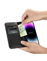 Hurtownia GSM - Etui iCarer Wallet Anti-RFID 2in1 Apple iPhone 14 Pro czarny - ICR459 - {ean13} - Hurt