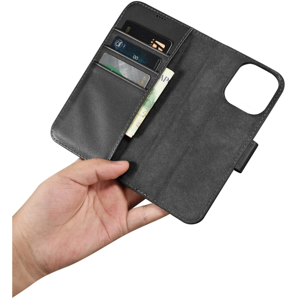 Hurtownia GSM - Etui iCarer Wallet Anti-RFID 2in1 Apple iPhone 14 Pro fekete - ICR459 - {ean13} - Hurt