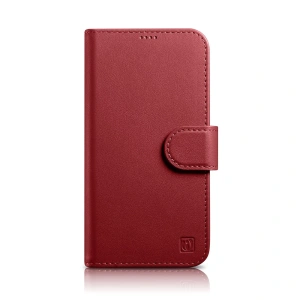 Hurtownia GSM - Etui iCarer Wallet Anti-RFID 2in1 Apple iPhone 14 Pro červený - ICR461 - {ean13} - Hurt