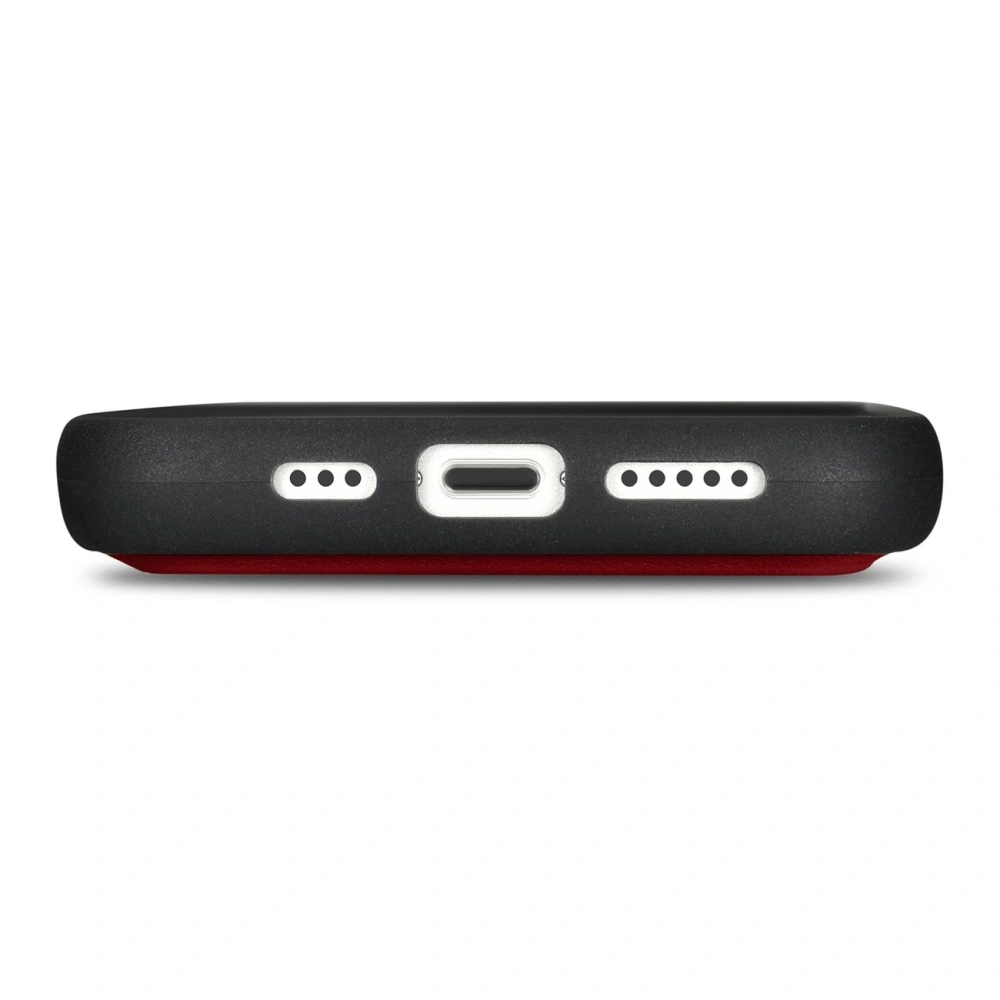 Hurtownia GSM - Etui iCarer Wallet Anti-RFID 2in1 Apple iPhone 14 Pro červený - ICR461 - {ean13} - Hurt