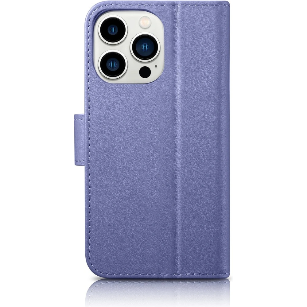Hurtownia GSM - Etui iCarer Wallet Anti-RFID 2in1 Apple iPhone 14 Pro lila deschis - ICR463 - {ean13} - Hurt
