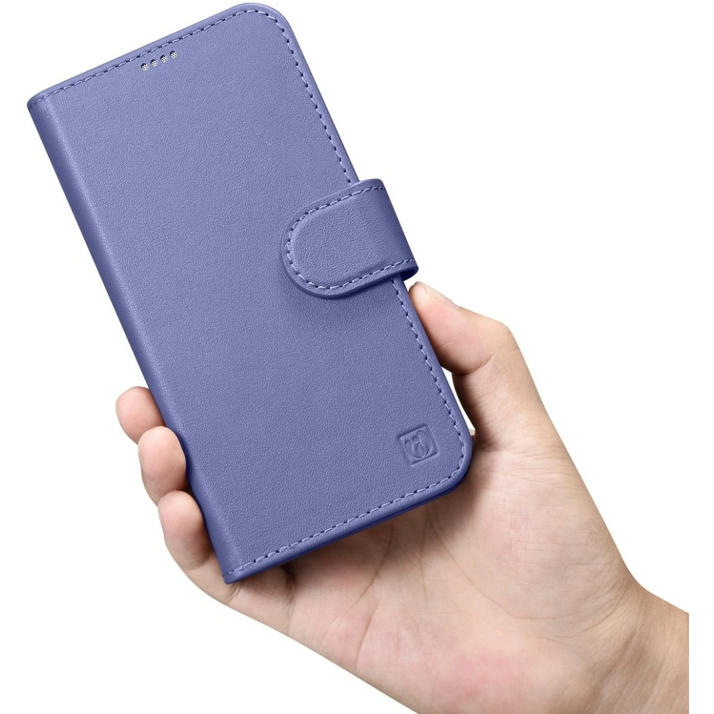 Hurtownia GSM - Etui iCarer Wallet Anti-RFID 2in1 Apple iPhone 14 Pro lila deschis - ICR463 - {ean13} - Hurt