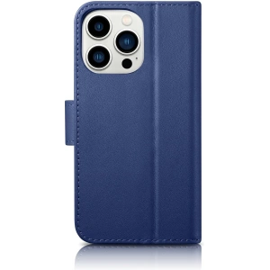 Hurtownia GSM - Etui iCarer Wallet Anti-RFID 2in1 Apple iPhone 14 Pro modrá - ICR464 - {ean13} - Hurt