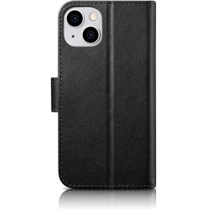 Hurtownia GSM - Etui iCarer Wallet Anti-RFID 2in1 Apple iPhone 14 Plus / 15 Plus černé - ICR465 - {ean13} - Hurt