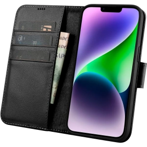 Wholesale iCarer Wallet Anti-RFID 2in1 Apple iPhone 14 Plus / 15 Plus black - ICR465 - {ean13} - Hurt