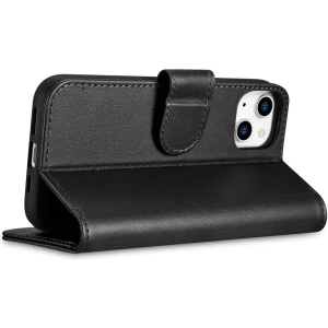 Hurtownia GSM - Etui iCarer Wallet Anti-RFID 2in1 Apple iPhone 14 Plus / 15 Plus černé - ICR465 - {ean13} - Hurt