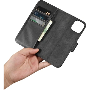 Wholesale iCarer Wallet Anti-RFID 2in1 Apple iPhone 14 Plus / 15 Plus black - ICR465 - {ean13} - Hurt