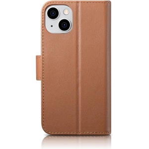 Hurtownia GSM - Etui iCarer Wallet Anti-RFID 2in1 Apple iPhone 14 Plus / 15 Plus hnědé - ICR466 - {ean13} - Hurt