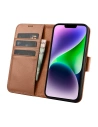 Hurtownia GSM - Etui iCarer Wallet Anti-RFID 2in1 Apple iPhone 14 Plus / 15 Plus hnědé - ICR466 - {ean13} - Hurt