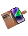 Hurtownia GSM - Etui iCarer Wallet Anti-RFID 2in1 Apple iPhone 14 Plus / 15 Plus hnědé - ICR466 - {ean13} - Hurt